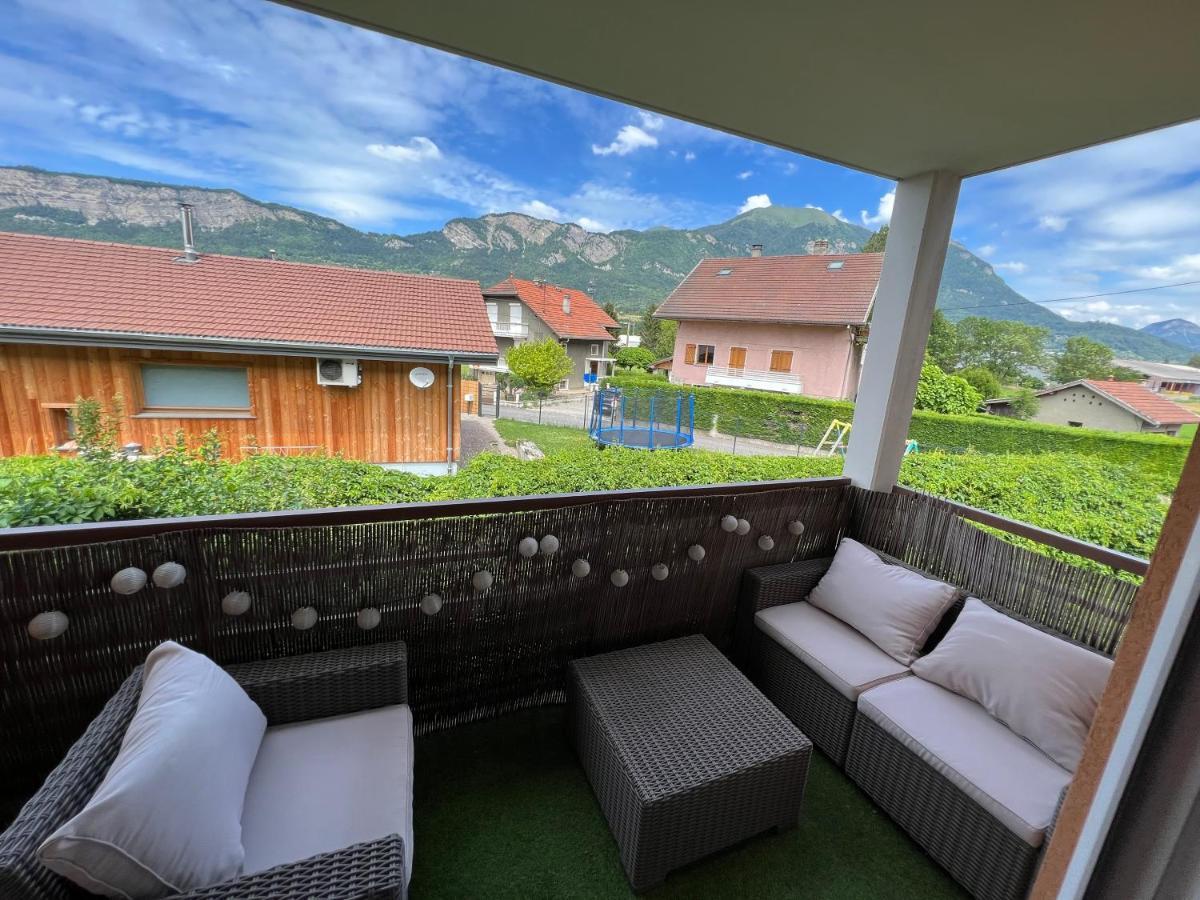 Appartement Entre Lacs, Montagnes Et Stations De Ski Бонвіль Екстер'єр фото